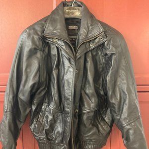 Women’s Black Leather Motorcycle Jacket